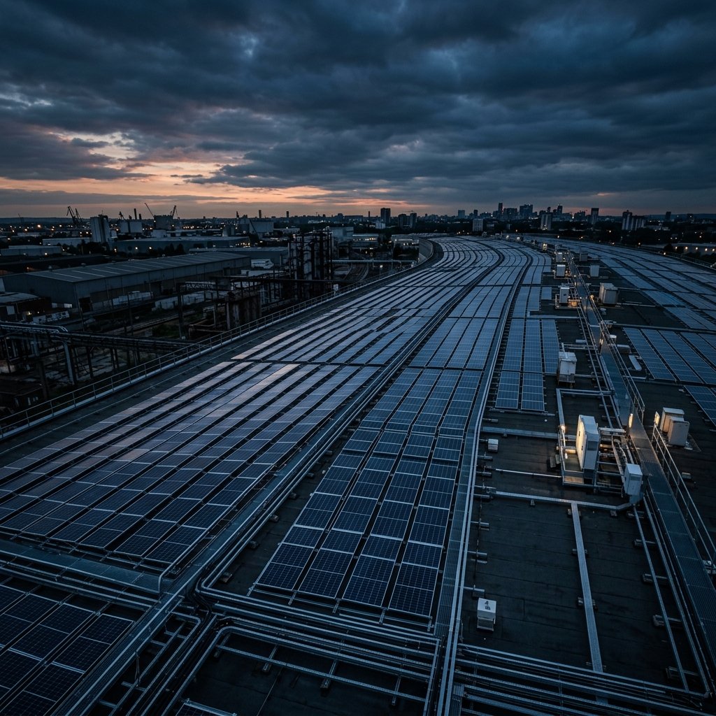 100 kW + 3 kW Solar Power & Water Heating System for DGV